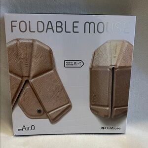 Silicon Valley Tech—OriMouse Foldable Mouse in Gold